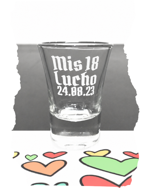 Producto - Vasos shots souvenirs cumpleaños X50 - 0