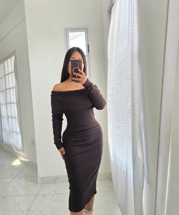 Producto - Vestido lanilla marron