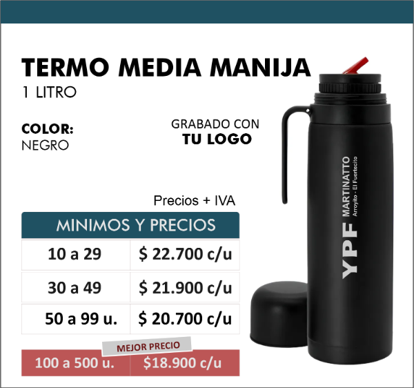 Producto - Termo media manija      desde
