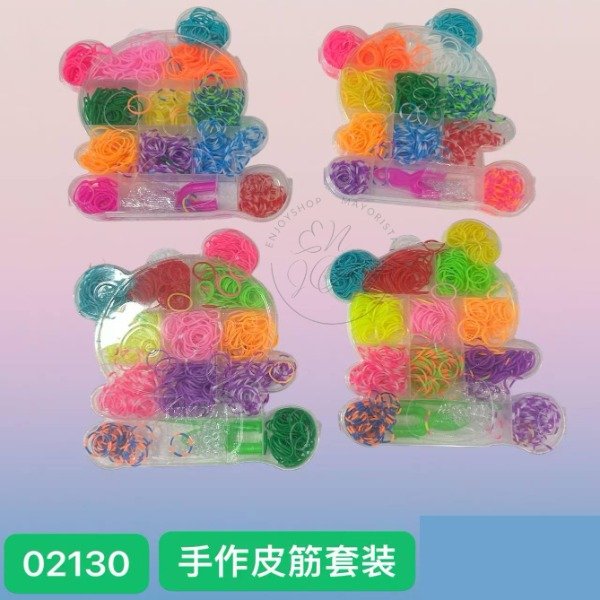 Producto - KIT GOMITA PULSERA BANDAS ELASTICAS OSO