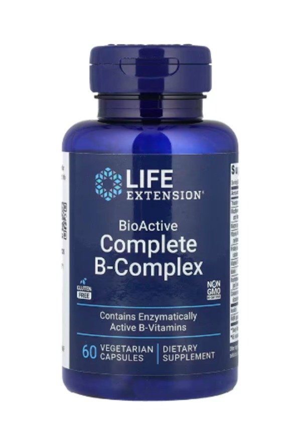 Producto - Bioactive Complete B-complex Complejo B 60 Cápsulas  Natural