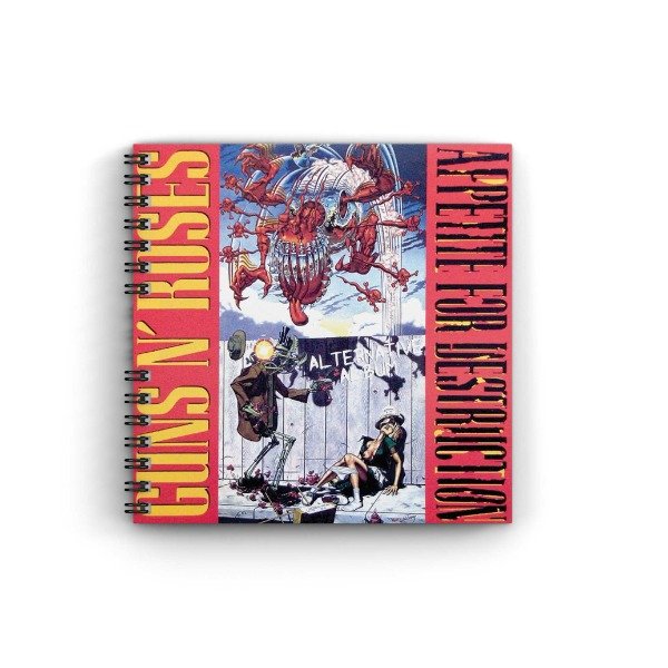 Producto - Cuaderno - GUNS N ROSES - Appetite for Destruction - 1