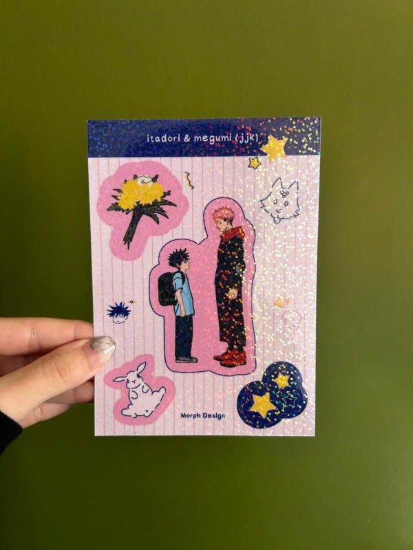 Producto - Itadori y Megumi Brillitos