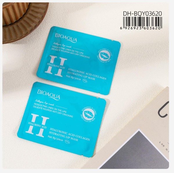 Producto - Mascarilla para labios con Ácido Hialurónico y Colágeno (Parche 8g)