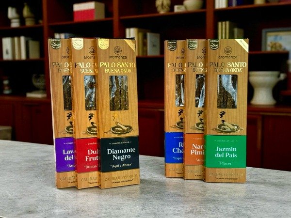 Producto - Sahumerios línea Palo Santo - Aromanza