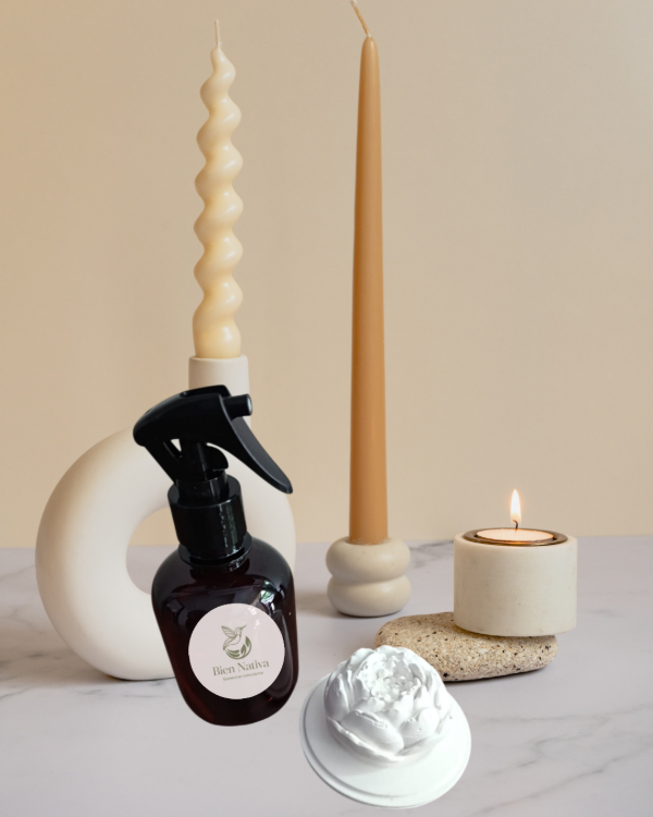 Producto - Rocío Áurico + Flor Aromatizante  Rosa