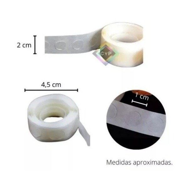 Producto - CINTA CON PEGAMENTO PARA OJALILLOS - 1