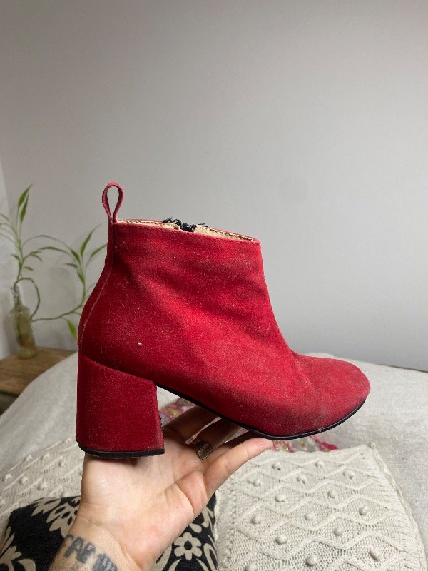 Producto - Botas Velvet red T.37 - 3