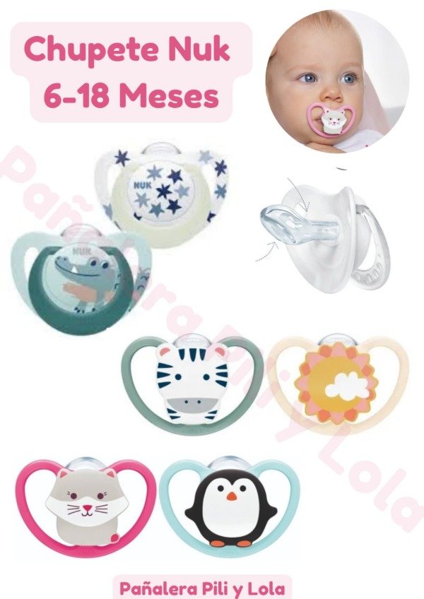 Producto - Chupete Nuk 6-18 Meses (Consultar modelo disponible)