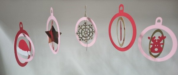 Producto - Moviles de Navidad x5 unidades