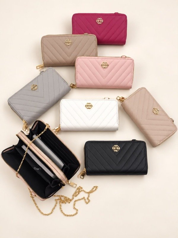 Producto - PACK X6 BILLETERAS C/CADENA ART. 216