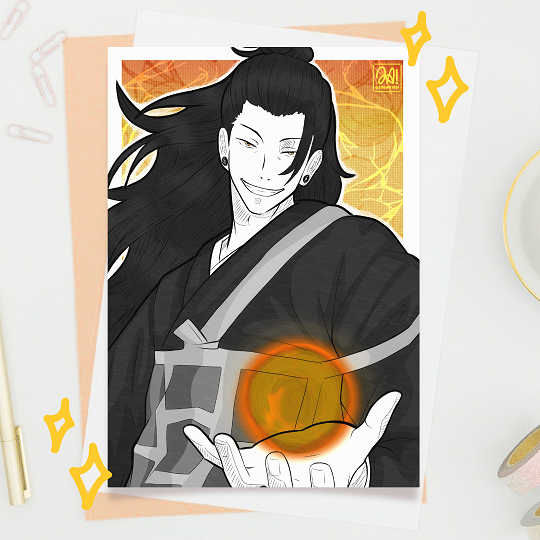 Producto - Ilust. Geto Suguru // Jujutsu Kaisen