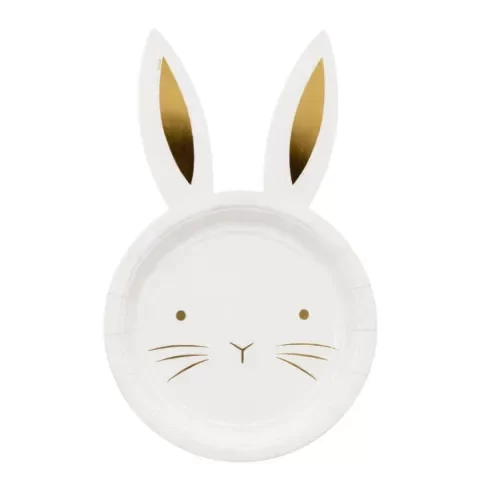 Producto - Plato x6un forma de conejo