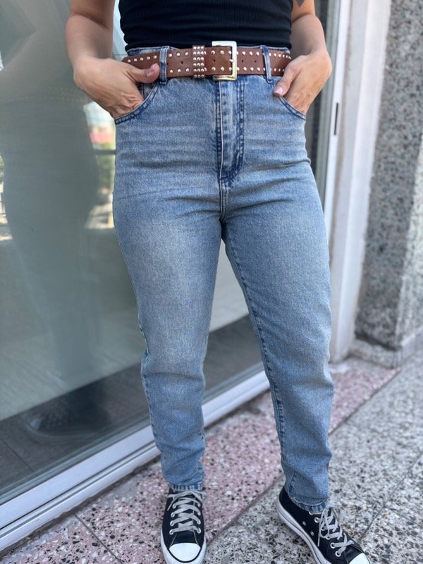 Producto - Jean mom oxido