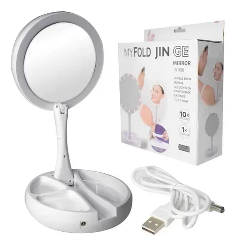 Producto - Espejo Myfold Plegable con Luz Usb