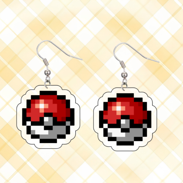 Producto - Pokeballs - Aritos