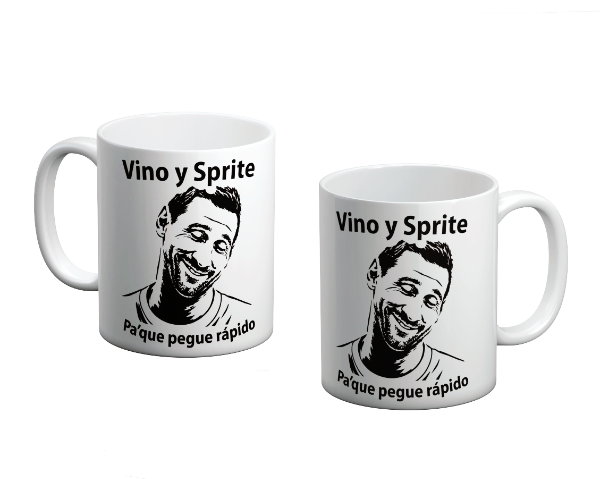 Producto - Taza Personalizada mnessi Vino y Sprite