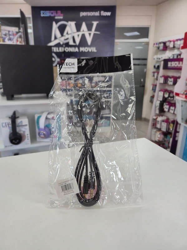 Producto - Cable Auxiliar 3.5mm 1.5 Metros Aitech EC91182