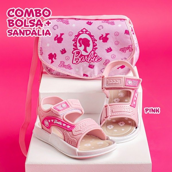 Producto - Sandalias Barbie Pink + Bolso