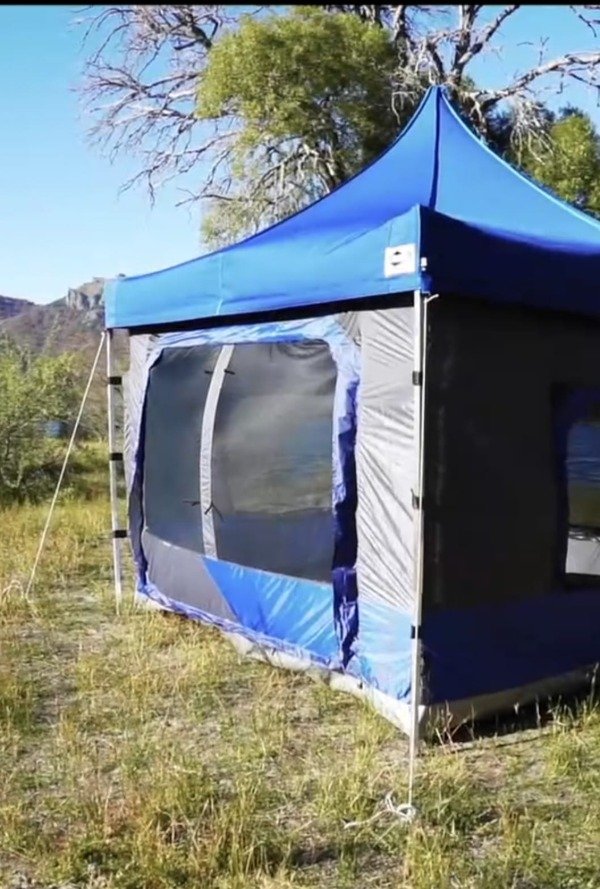 Producto - GAZEBO 3H 3X3 CON COMPLEMENTO BRISA PARA HACERLO CARPA #9759 GACEBO GASEBO