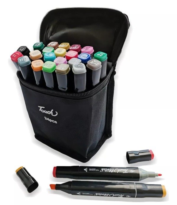 Producto - Marcador doble punta 36 colores