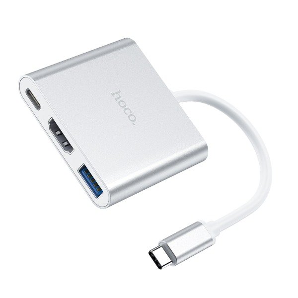 Producto - HOCO -  HB14 Hub Tipo C (USB3.0+HDTV+PD (Carga)) - 6