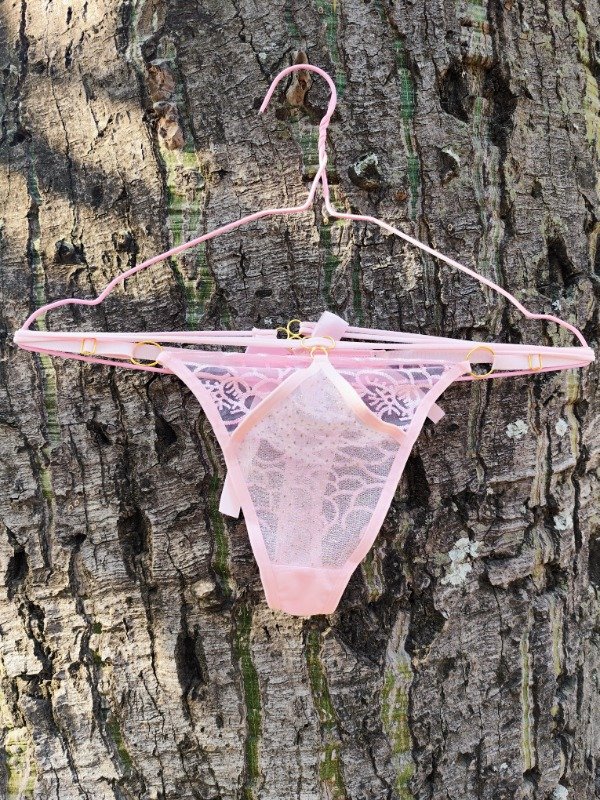 Producto - Tangas bordos rosado