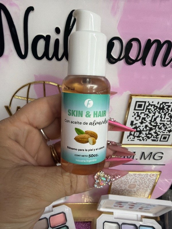 Producto - Aceite de almendras frilayp para el cabello y piel