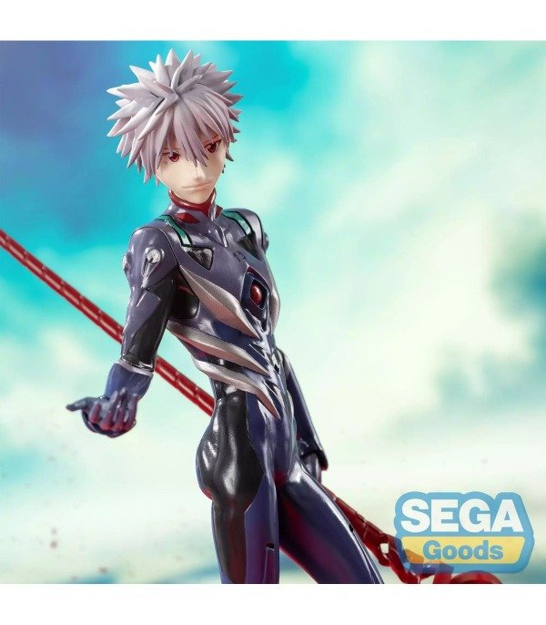 Producto - Figura Original Kaworu Nagisa - Evangelion - Sega Luminasta - Spear Of Longinus