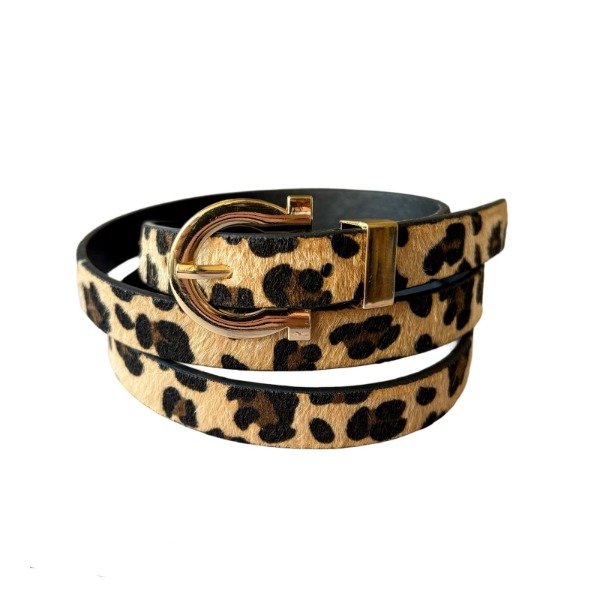 Producto - Cinto Animal Print Herradura
