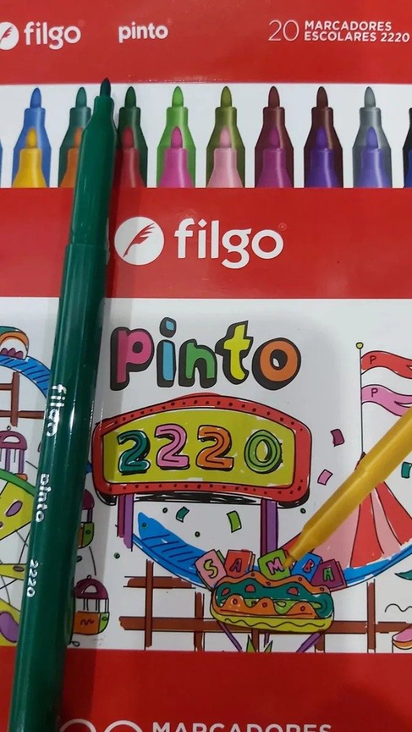 Producto - Fibras Filgo Pinto X 20 CM2220 E20 - 1