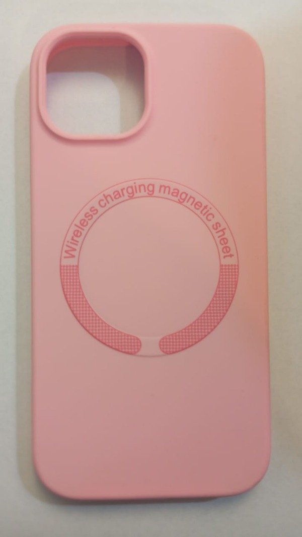 Producto - Funda Silicone Case con MagSafe Rosa para iPhone 16 Pro