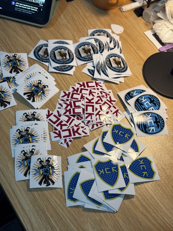 Producto - Stickers DTF UV x 5 unidades pack