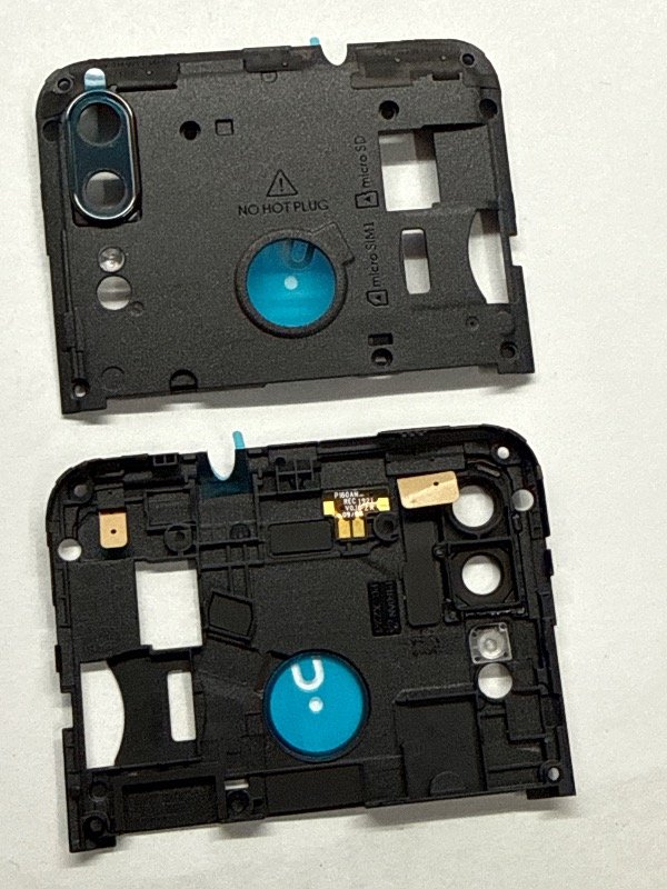 Producto - PLASTICO SUPERIOR MOTO E6 PLUS XT2025 NUEVO (SIN VIDRIO DE CAMARA-CON ADHESIVO)