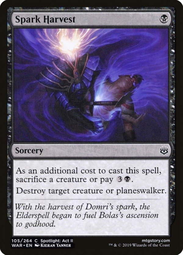 Producto - Spark Harvest  War of the Spark