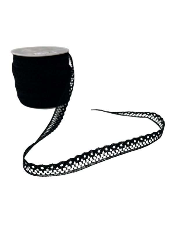 Producto - PUNTILLA 10MM NEGRO