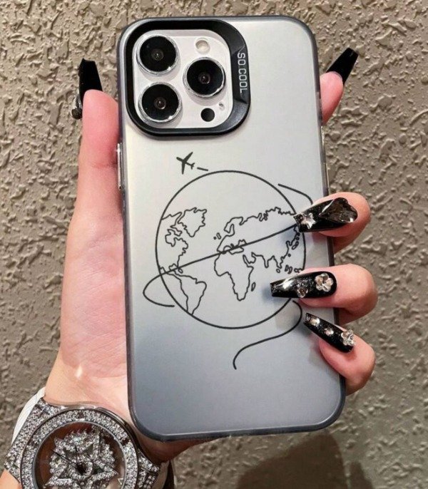 Producto - Case travel plane metalic