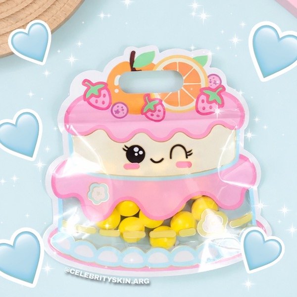 Producto - BOLSA ZIPLOC PASTEL DE CUMPLEAÑOS 17X18CM X 5 UNIDADES