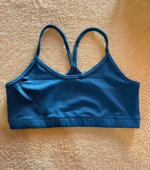 Producto - Top lycra tiras finas VERDE petroleo