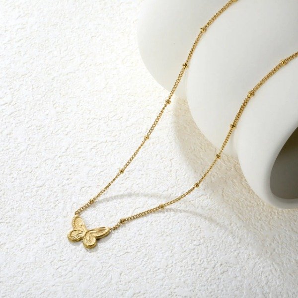 Producto - Collar mariposa chata