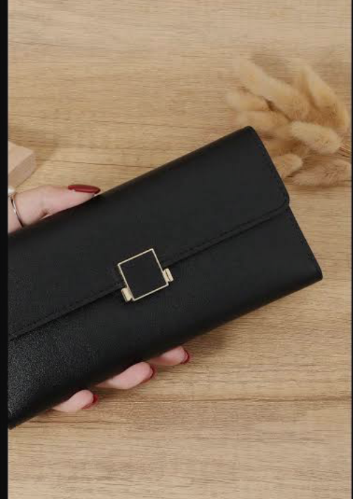 Producto - Billetera negra alargada