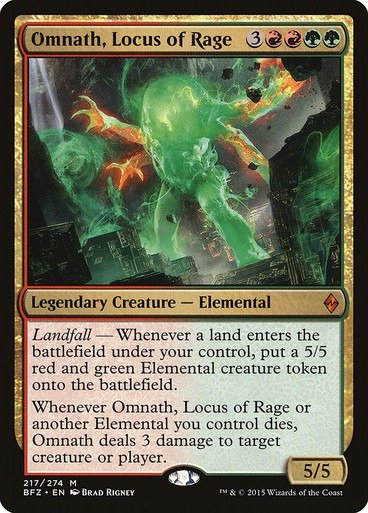 Producto - Omnath, Locus of Rage