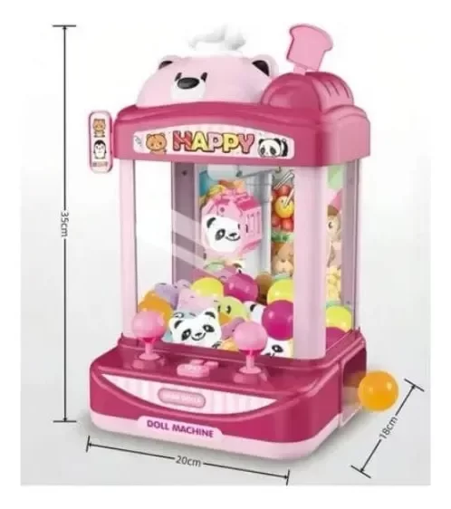 Producto - Máquina De Peluches y Pelotas C/ Garra ,sonido Y Usb - 4