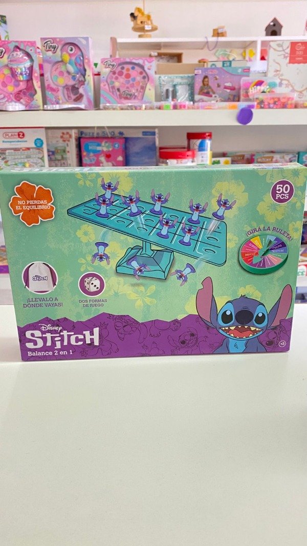 Producto - Juego de mesa- Stitch balance 2 en 1- Wi