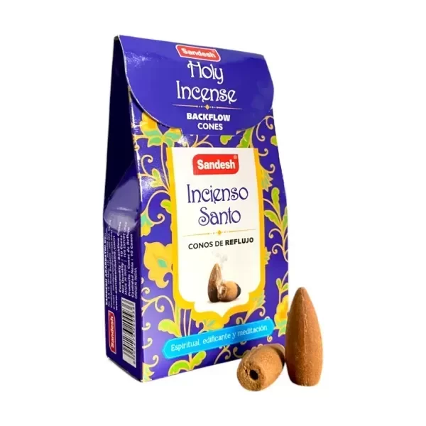 Producto - Conos cascada Sandesh frank incienso x 12 unid.