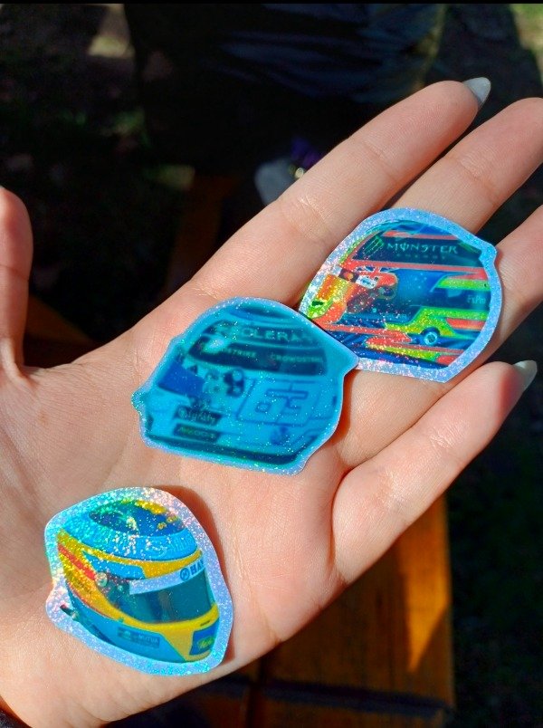 Producto - Stickers F1 #Holografico
