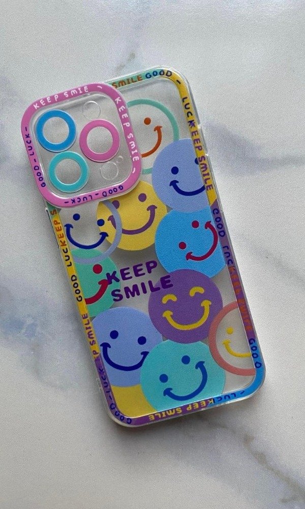 Producto - Funda diseño caritas Iph 13 pro