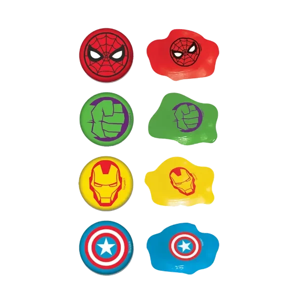 Producto - PELOTA SQUISIHY JARU / SPLAT BALL MARVEL AVENGERS