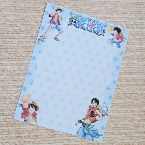 Producto - Papel carta One piece