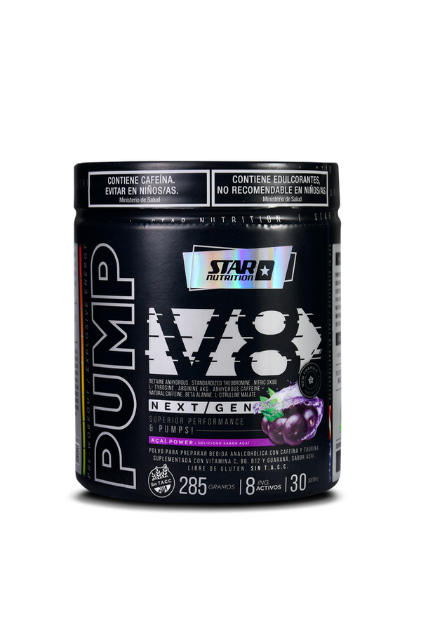 Producto - PREENTRENO PUMP V8 - 285 Gr STAR NUTRITION